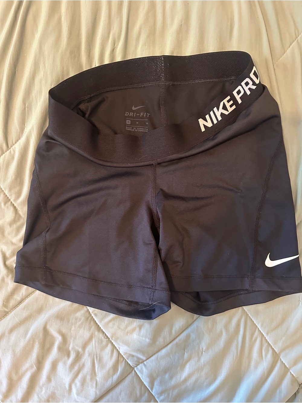 Nike Black Nike Pro Dri-FIT Bike Shorts